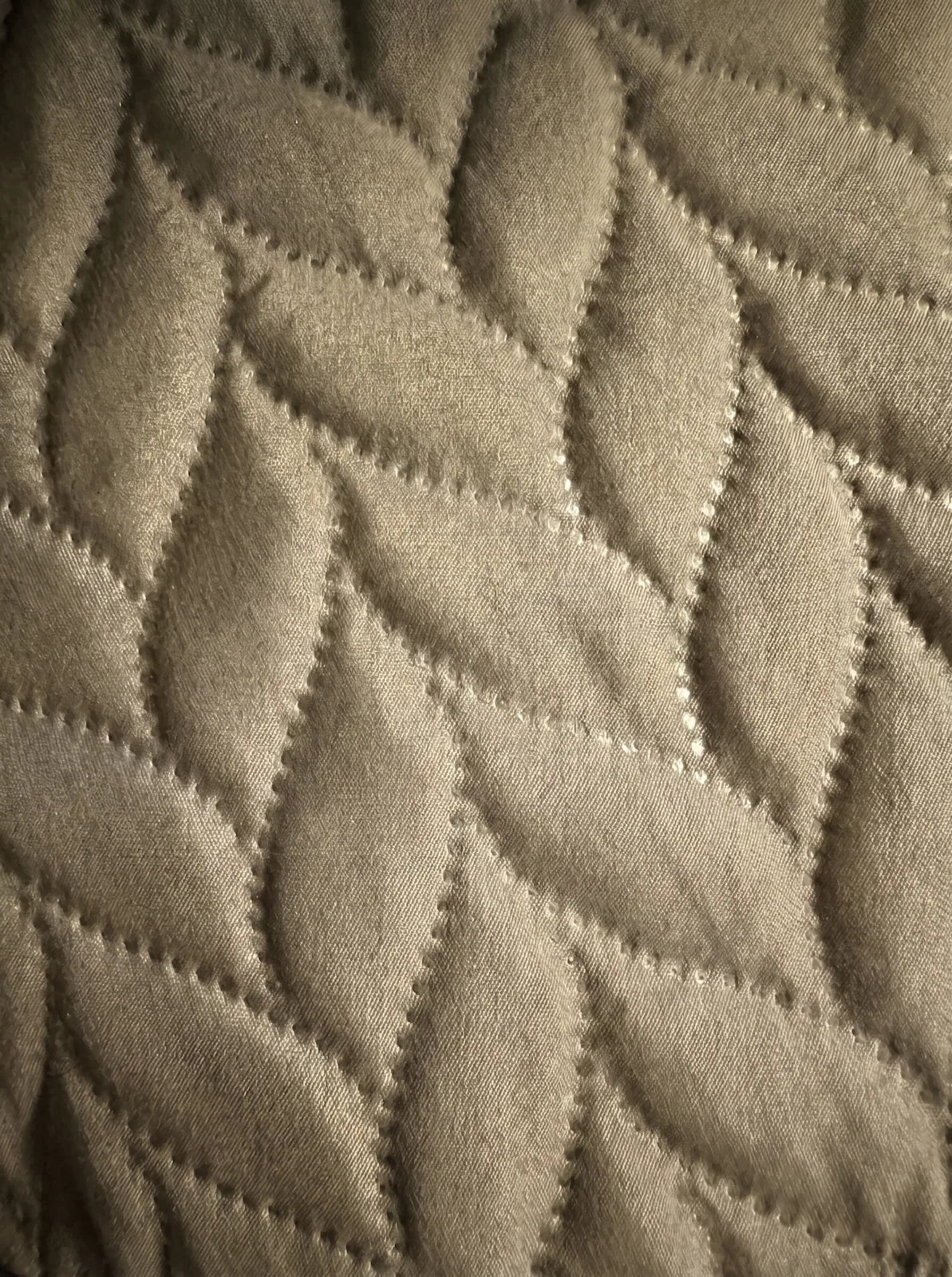 LuxeCotton Elegant Beige Bedspread with Pillow Covers
